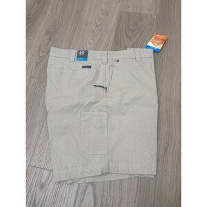 Columbia Mens 40 Regular Khaki Rugged Outdoor Shorts